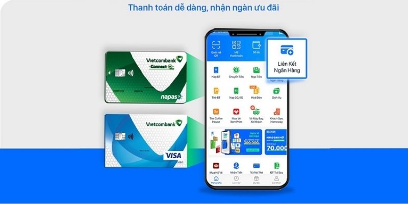 Phải liên kết tài khoản ngân hàng để rút tiền Bet88 dễ hơn